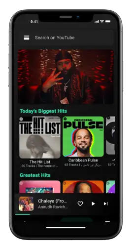 Black Hole APK downloading songs screenshot