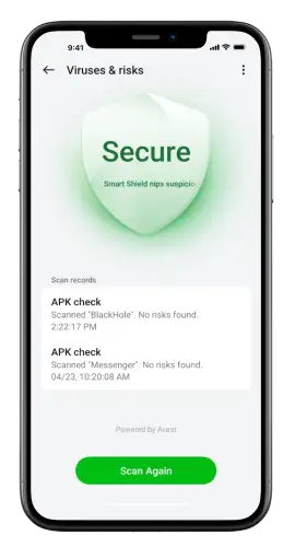 BlackHole APK Security Check screenshot